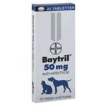 Baytril Flavoured 50 mg - 30 tab