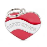MyFamily - Medalion Inima I Love My Dog