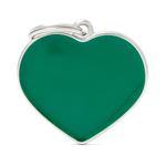 MyFamily - Medalion Inima L verde