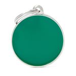 MyFamily - Medalion rotund L verde
