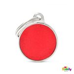 MyFamily - Medalion rotund S reflective red