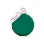 MyFamily - Medalion rotund S verde