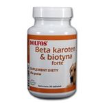 Dolfos - Beta-caroten si Biotina Forte - 90 tab