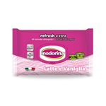 Inodorina - Servetele umede Refresh Extra lapte si vanilie - 40 buc