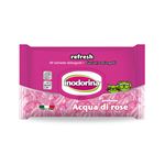 Inodorina - Servetele umede Refresh Rose Water - 40 buc