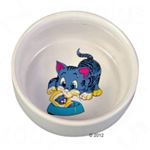 Trixie - Bol ceramic cu desene animate 0,3 l