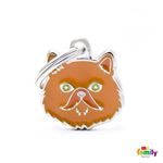 MyFamily - Medalion pisica persana orange