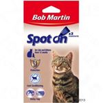 Bob Martin - Spot On pisici - 3 x 0,7 ml