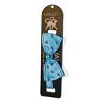 Walkit - Zgarda Bow Tie 1,0 x 32 cm albastra
