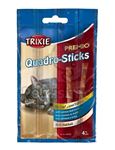 Trixie Premio Quadro-Sticks Anti-Hairball - 4 x 5 g / 42725