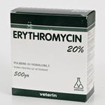 Erythromycin pudra 20% - 500 g