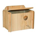 Kerbl - Cuibar din lemn pentru pasari 21 x 13 x 13 cm