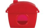 Zolux - Casuta din plastic pentru hamster rosie
