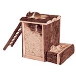 Trixie - Casuta din lemn pentru rozatoare 20 x 20 x 16 cm - 62001