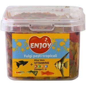 Enjoy - Fulgi pentru pesti tropicali - 26 g/225 ml