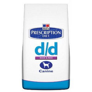 Hill's PD Canine d/d - Rata si orez - 2 kg