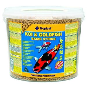 Tropical - Koi Goldfish Basic Sticks - 5 l
