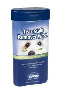 Davis - Servetele umede Tear Stain Remover Wipes - 40 buc