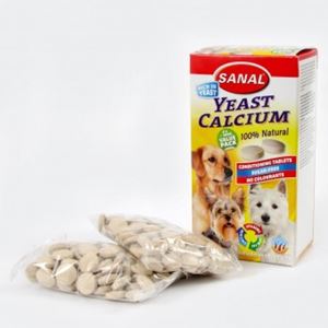 Sanal Dog - Yeast calcium - 400 g