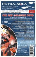 Petra-Aqua - Koi and Goldfish Food (Hrana pentru Koi si Goldfish Y845 - 100 g)