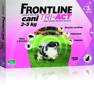 Frontline Tri-Act XS (2-5 kg) - 3 pipete