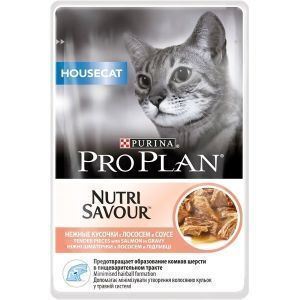 Purina Pro Plan Adult Housecat - Somon in sos - 85 g