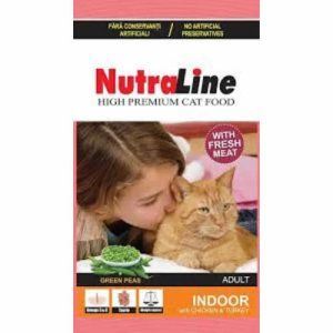 NutraLine Cat Adult Indoor - 10 Kg