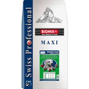 BioMill Dog Swiss Professional Adult Maxi Sensitive - Miel si orez - 12 kg