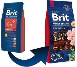 Brit Premium by Nature Adult L - 8 kg