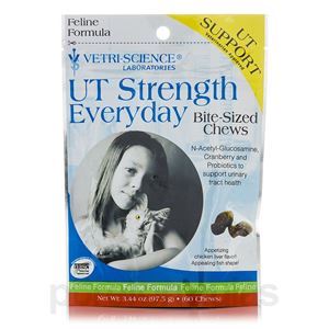 Ut Strength Everyday Bite-sized Chews Feline - 60 tab