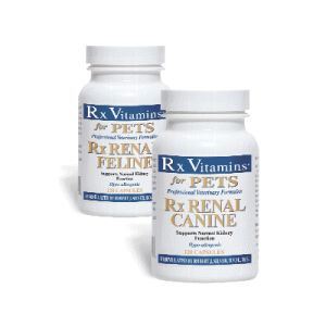 RX Vitamins - Renal Feline - 120 tab