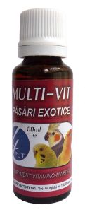 4PET - Multi-Vit pasari xxotice - 30 ml