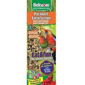 Belcuore - Baton cu fructe de padure pentru papagali mici - 115 g