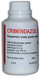 Cribendazol 2,5% - 100 ml