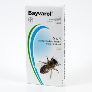 Bayvarol Strips plic - 4 benzi