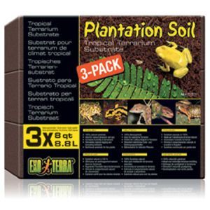 Exo Terra - Plantation Soil - 8,8 l - 3 buc